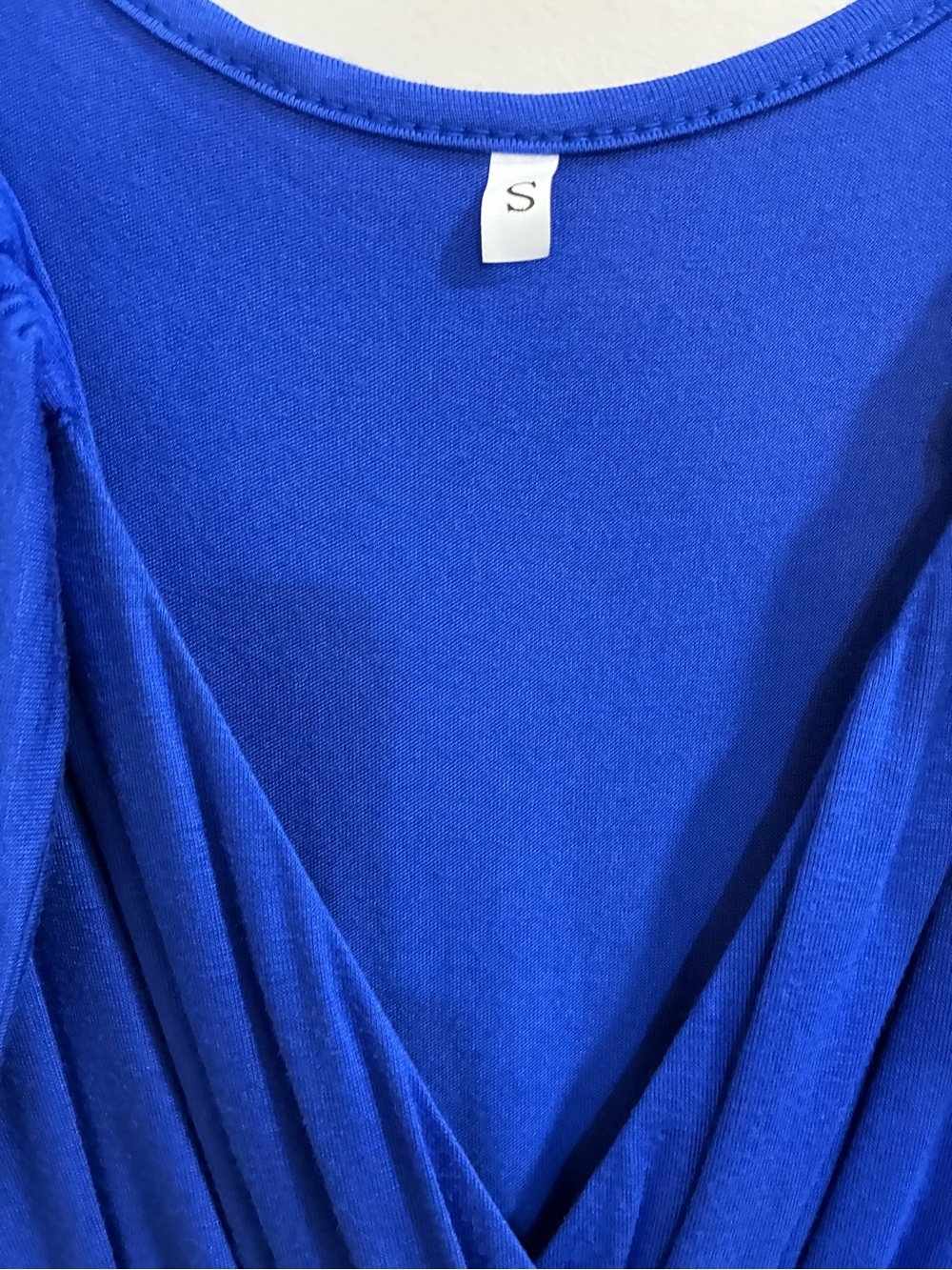Royal Blue Maternity Maxi Dress Small - Picture 11 of 11